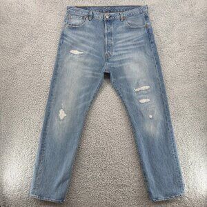 Levi’s 501 ‘93 Men’s Jeans 36x32 (Measures 36x31) Blue Original Straight